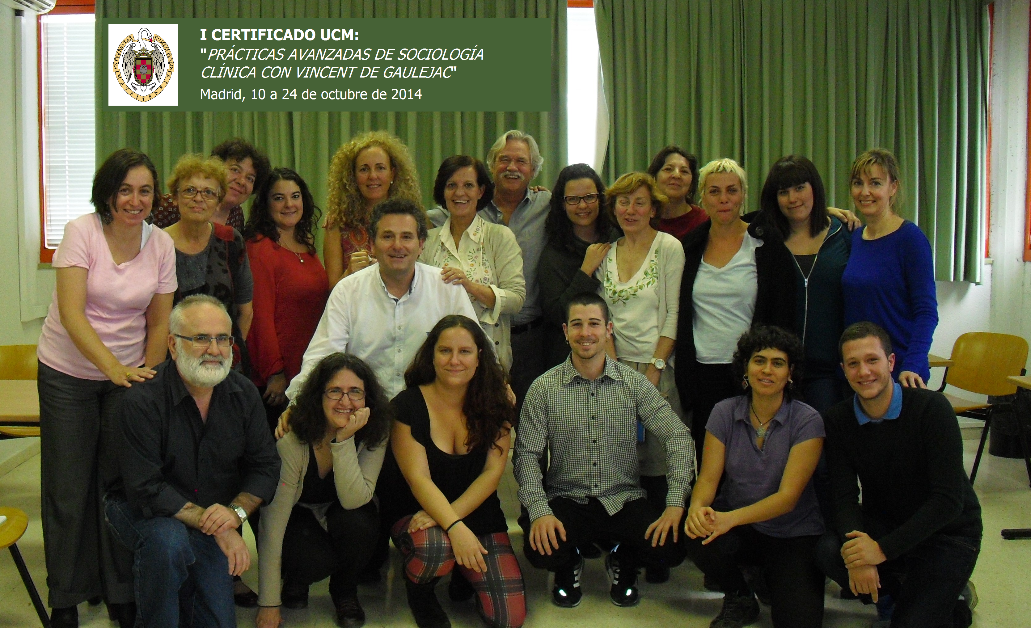 Curso Certificado Gaulejac octubre 14 - foto oficial